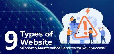 9 Types of Website Support & Maintenance Services for Your Success!